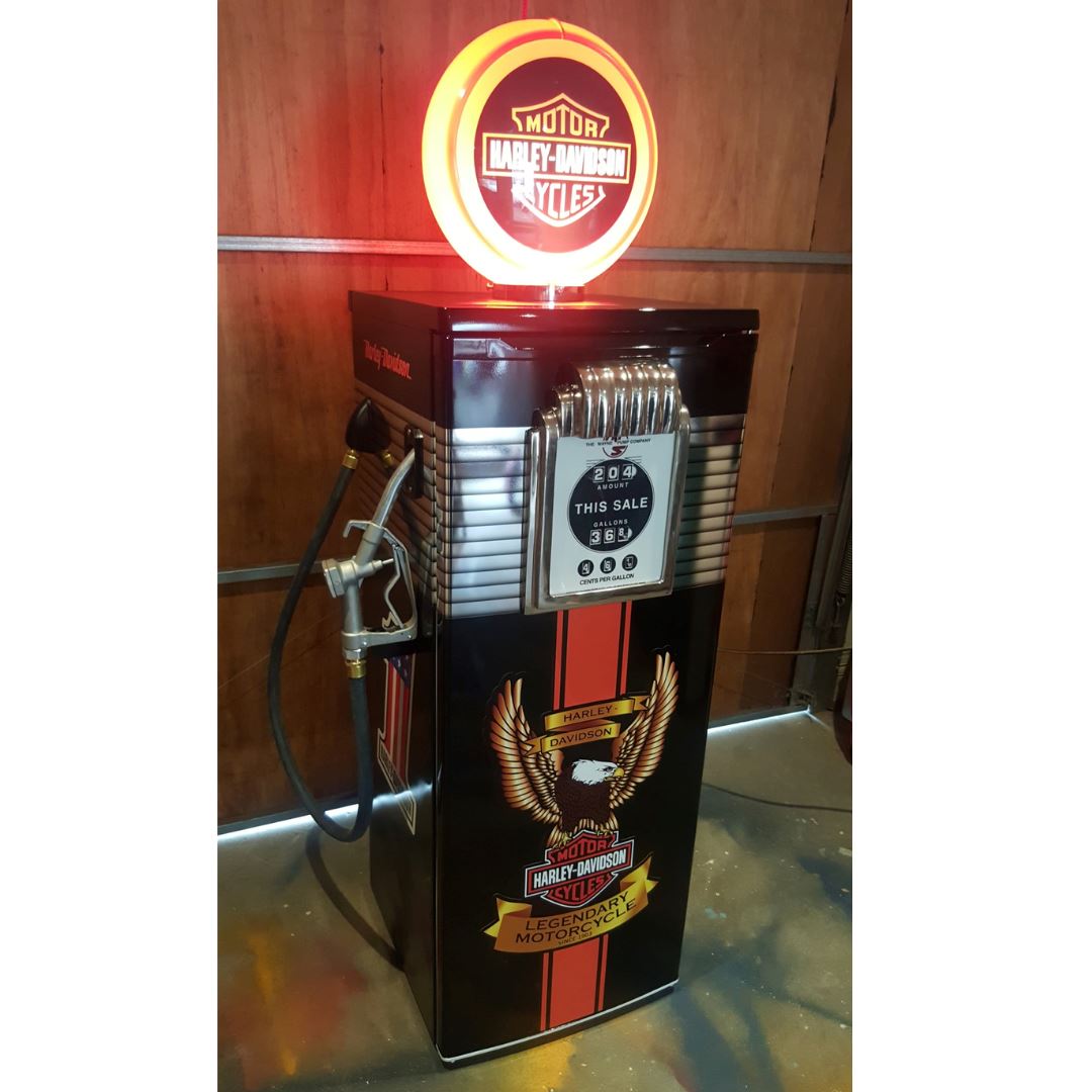 Harley Legend Reproduction Retro Bowser Fridge Refrigerators 