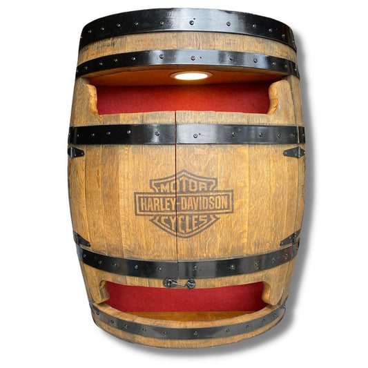 Harley Wine Barrel Dart Board Cabinet Wine Barrel Dart Board Saloon Bar Style 