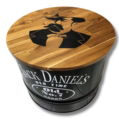 Jack Daniels Drum Coffee Table Drum Barrel Coffee Table 