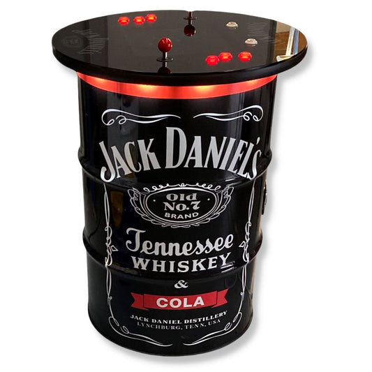 Jack Daniels JD Custom Drum Arcade Machine Video Game Arcade Cabinets 