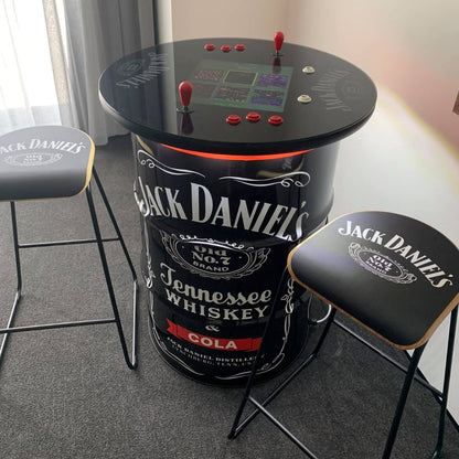 Jack Daniels JD Custom Drum Arcade Machine Video Game Arcade Cabinets 