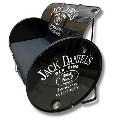 Jack Daniels No7 Drum Bench Seat Drum Barrel Without Coffee Table 