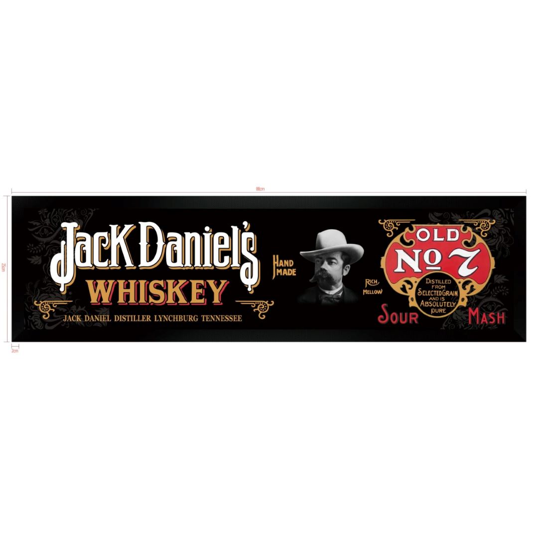 Jack Daniels No7 Premium Bar Runner 