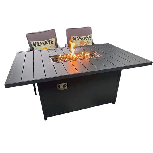 Jeremiah Table Gas Fire Pit BBQ & Fire Pits 