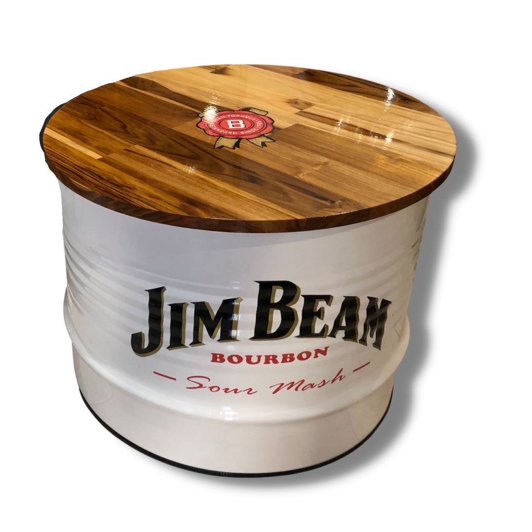 Jim Beam Drum Bench Seat Drum Barrel 