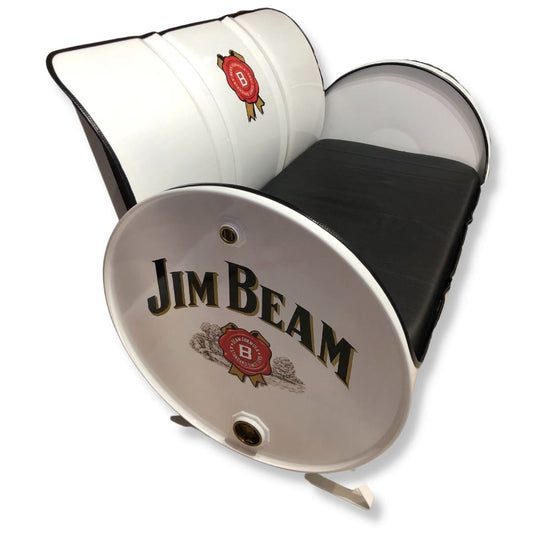 Jim Beam Drum Bench Seat Drum Barrel Without Coffee Table 