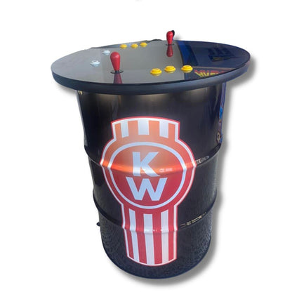 Kenworth Custom Drum Arcade Machine Arcade Barrel 