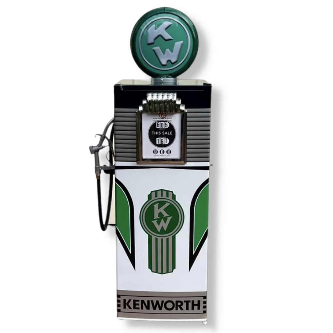 Kenworth Retro Petrol Bowser Fridge Refrigerators Fridge Green 