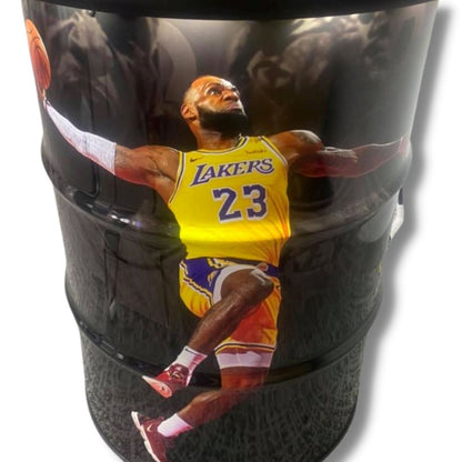 Lakers Custom Drum Arcade Machine Arcade Barrel 