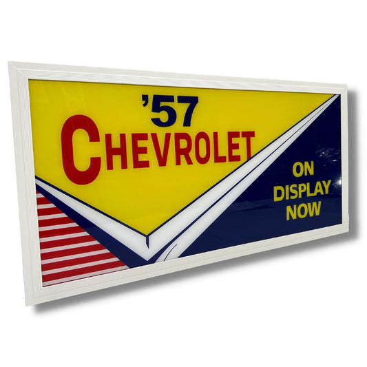 Light Up 57 Chevy Sign Light Up Signs 