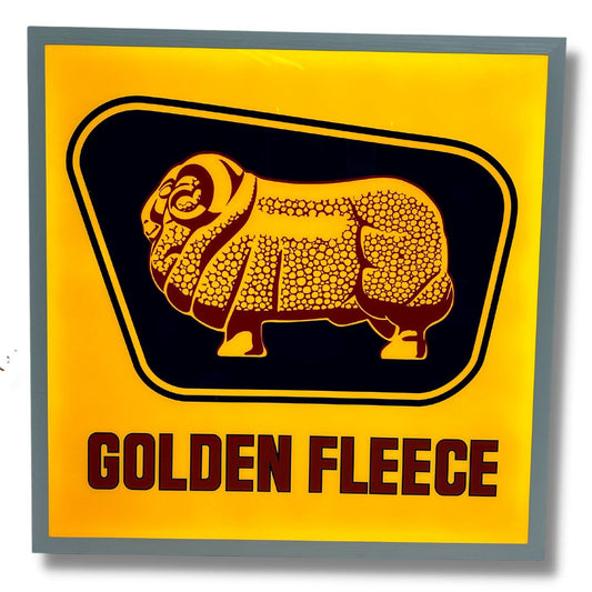 Light Up Golden Fleece Sign Light Up Signs 