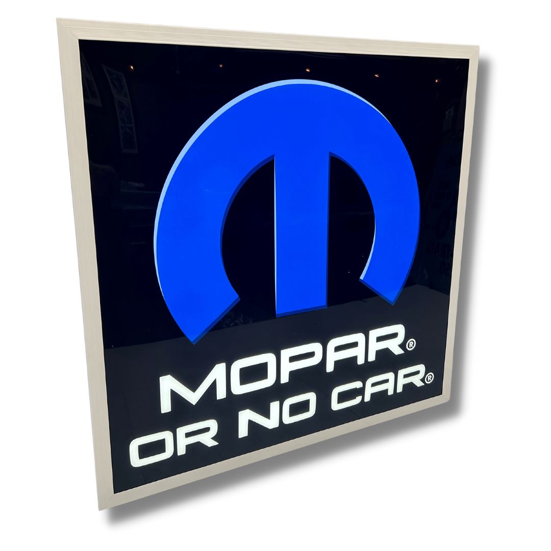 Light Up Mopar Sign Light Up Signs 