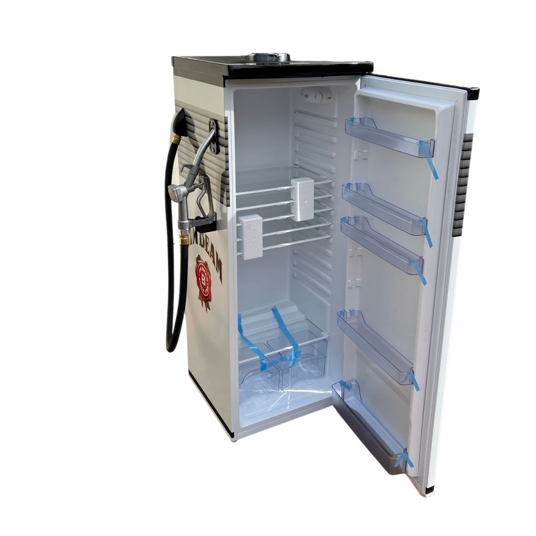 Mobile Gas Reproduction Retro Bowser Fridge Refrigerators 