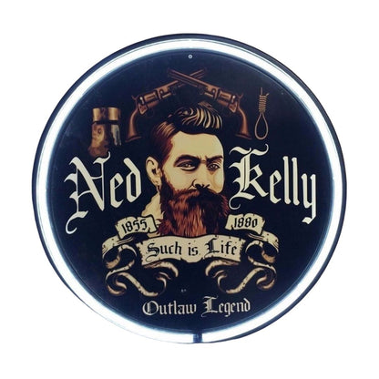 Ned Kelly Circle Neon Sign Neon Signs 