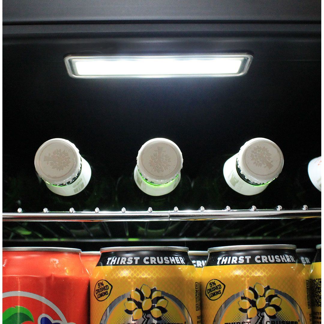 Ned Kelly Tribute Retro Branded Mini Bar Fridge 70 Litre With Opener Refrigerators 