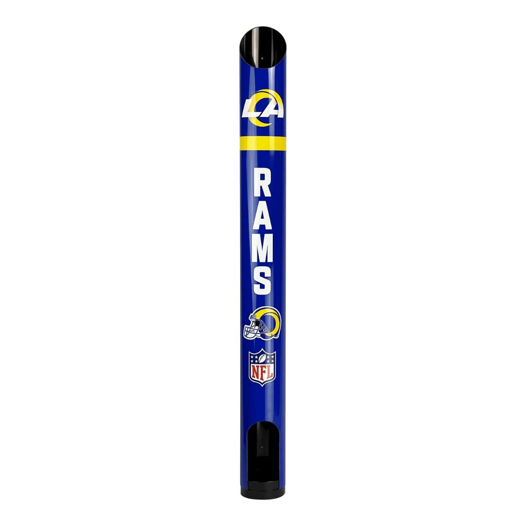 NFL Stubby Holder Dispenser With Personalised Name Beverage Dispensers Los Angeles Rams 