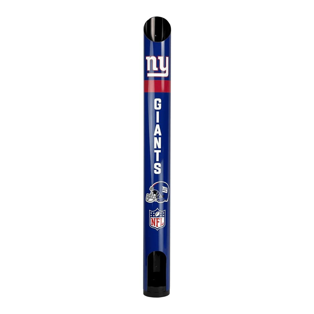 NFL Stubby Holder Dispenser With Personalised Name Beverage Dispensers New York Giants 