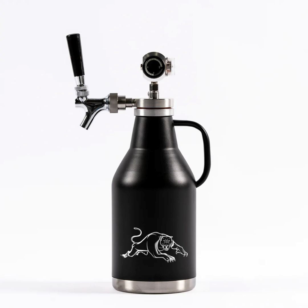 NRL 2L Beer Growler & Tap Kit Beverage Dispensers Penrith Panthers 