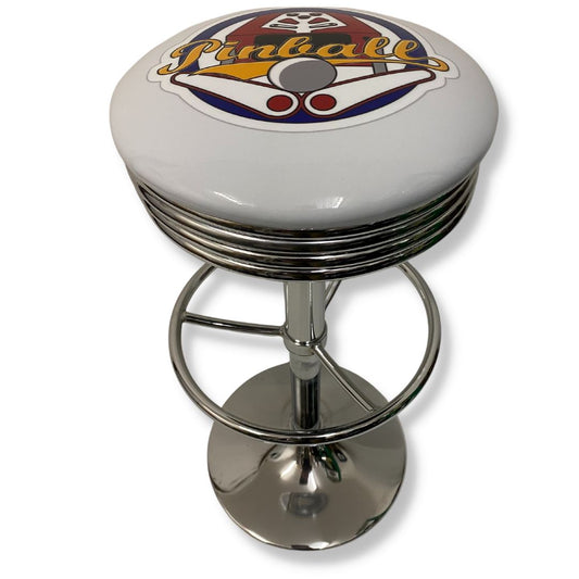 Pinball Flippers Retro Bar Stool Retro Bar Stools Chrome 