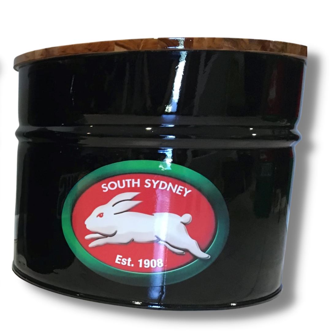 Rabbitohs Drum Coffee Table Drum Barrel Coffee Table 