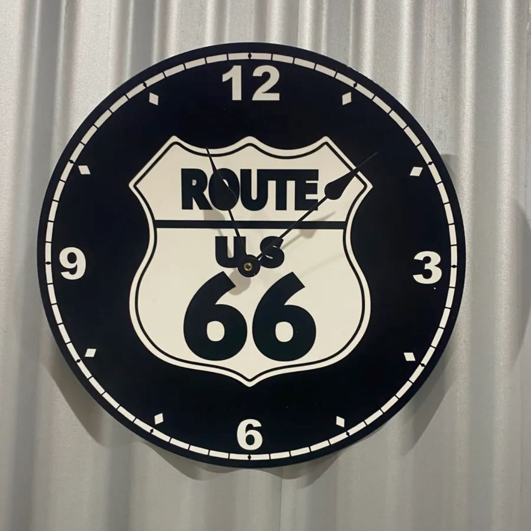Route 66 Wall Clock Clocks 