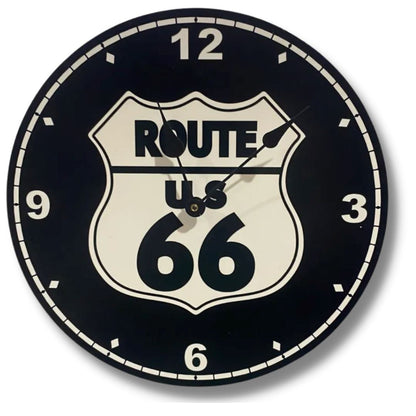 Route 66 Wall Clock Clocks 