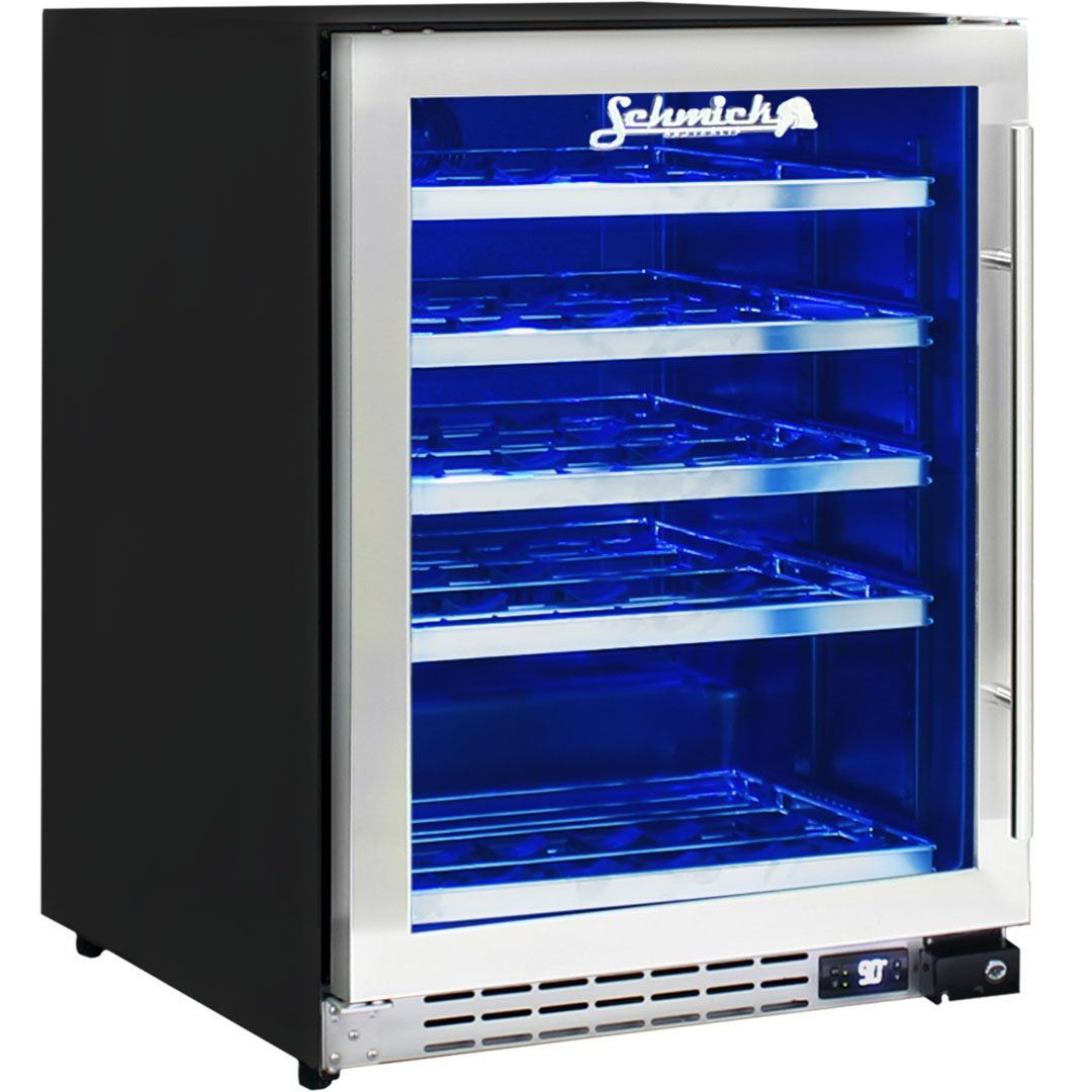 Mataranka Triple Glazed Wine Fridge Refrigerators Left Keep Stainless Door & Grill 