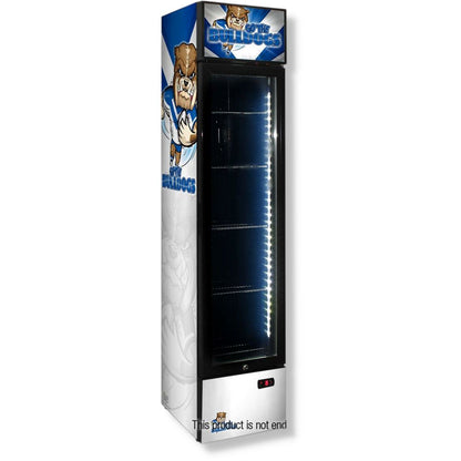 Slim Jim Dragons NRL 130LT Upright Bar Fridge Refrigerators 