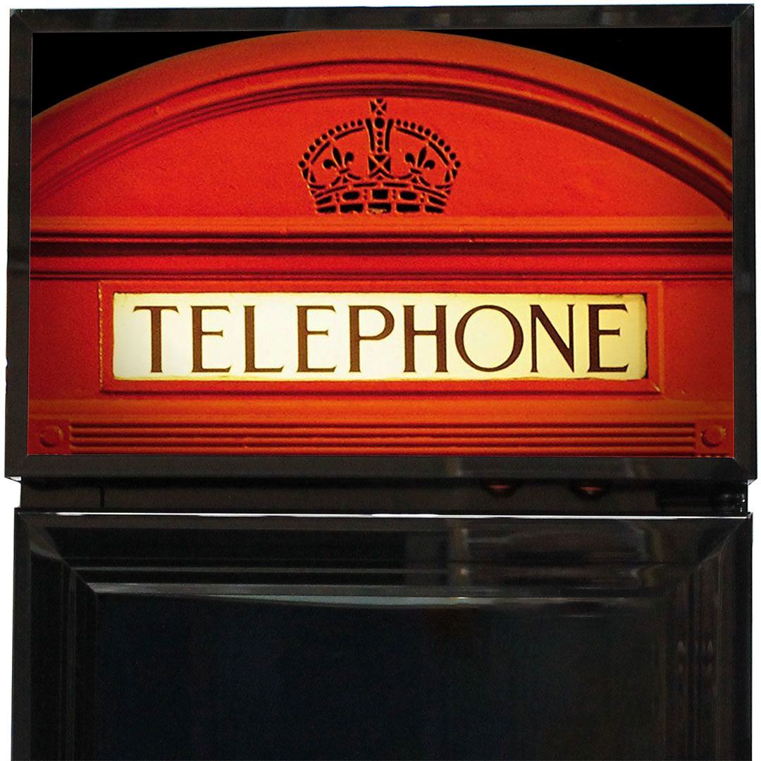 Slim Jim Senior Branded Telephone Box 130LT Upright Bar Fridge Refrigerators 