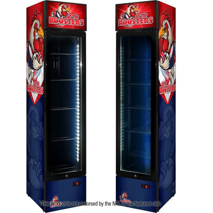 Slim Jim Sharks NRL 130LT Upright Bar Fridge Refrigerators 