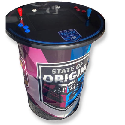 State Of Origin Custom Arcade Machine NSW QLD Video Game Arcade Cabinets 