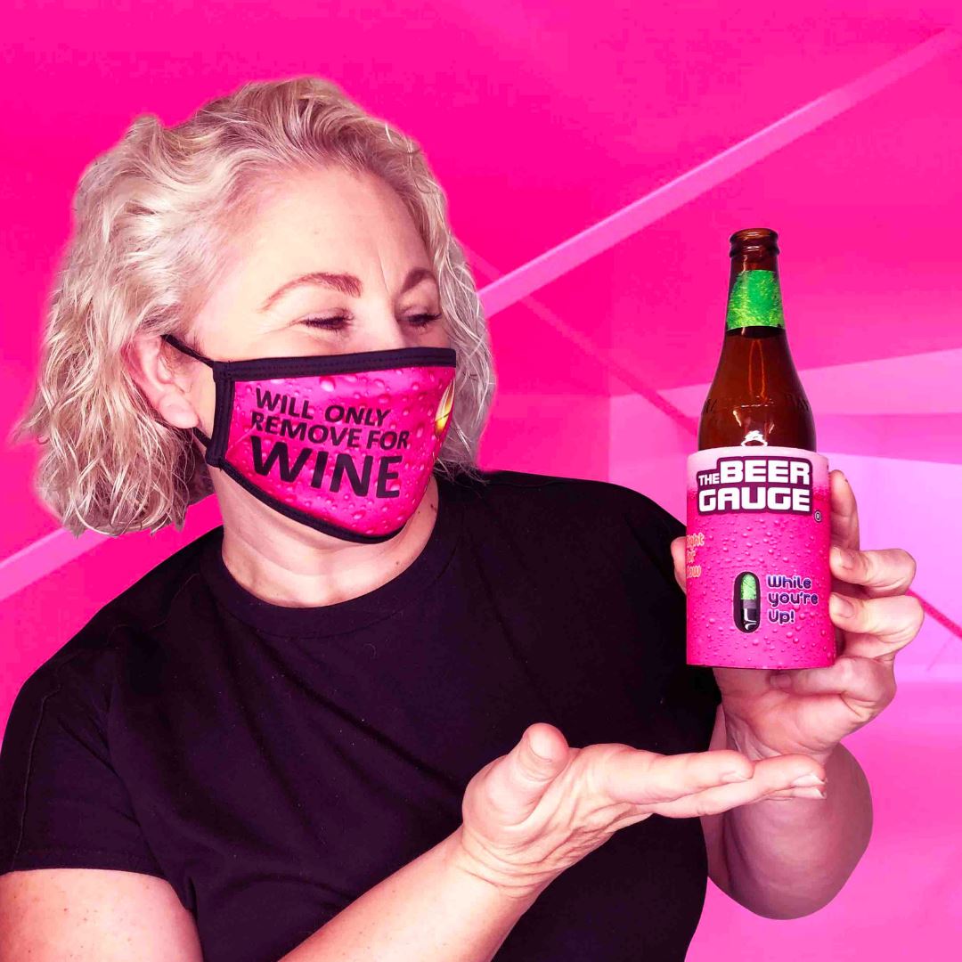 Her Beer Gauge Stubby Holder Can & Bottle Sleeves 