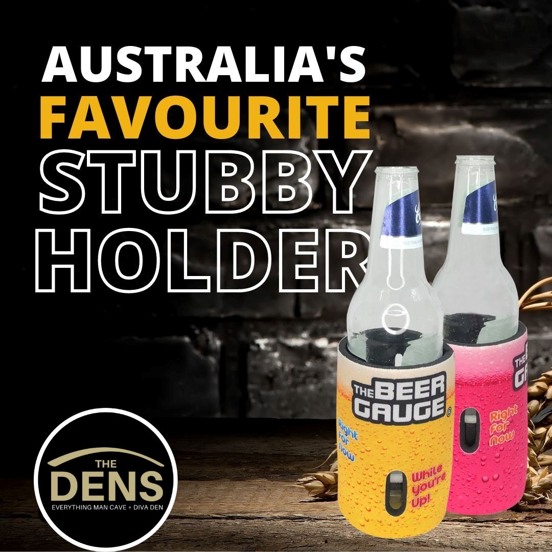 Beer Gauge Stubby Holder Can & Bottle Sleeves 