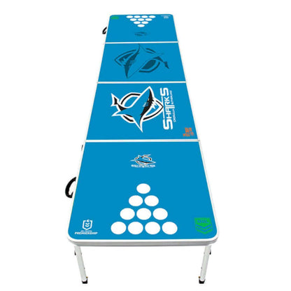 NRL Beer Pong Table Game Games Tables Cronulla Sharks 