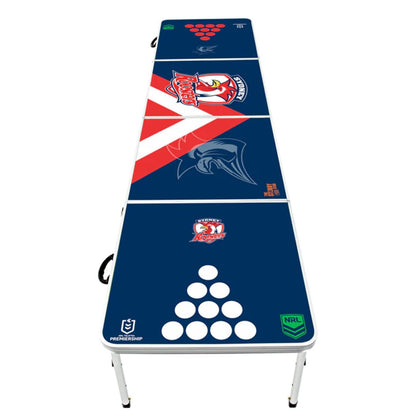 NRL Beer Pong Table Game Games Tables Sydney Roosters 