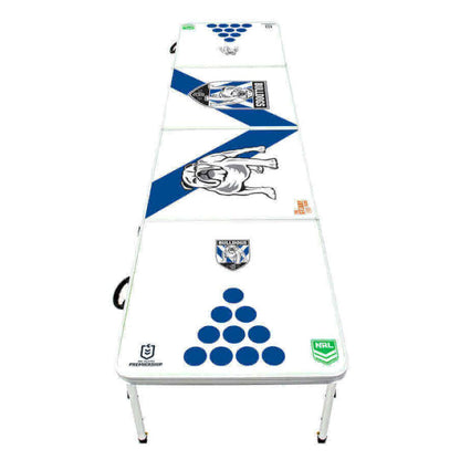 NRL Beer Pong Table Game Games Tables Canterbury Bulldogs 