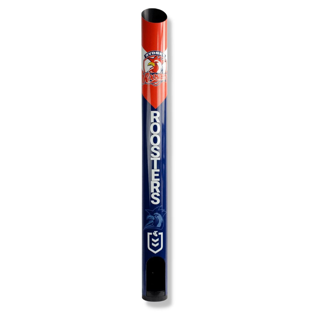 NRL Stubbie Cooler Dispensers With Personalised Name Beverage Dispensers Sydney Roosters 