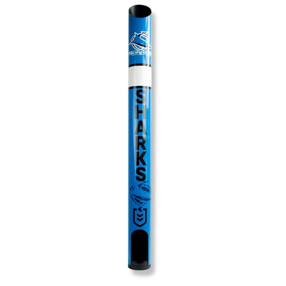 NRL Stubbie Cooler Dispensers With Personalised Name Beverage Dispensers Cronulla Sharks 