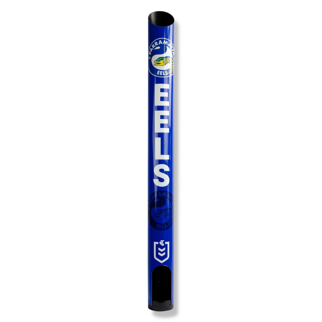 NRL Stubbie Cooler Dispensers With Personalised Name Beverage Dispensers Parramatta Eels 
