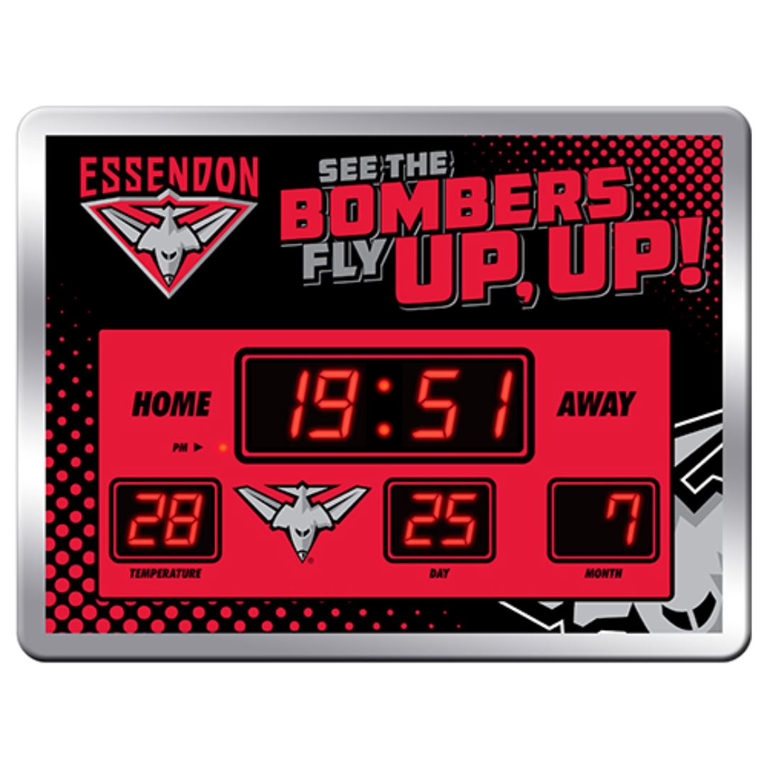 AFL Scoreboard LED Clock clock 