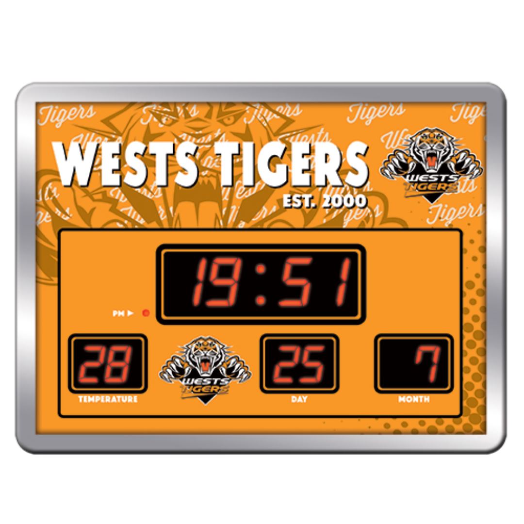 NRL Scoreboard LED Clock Beverage Dispensers 