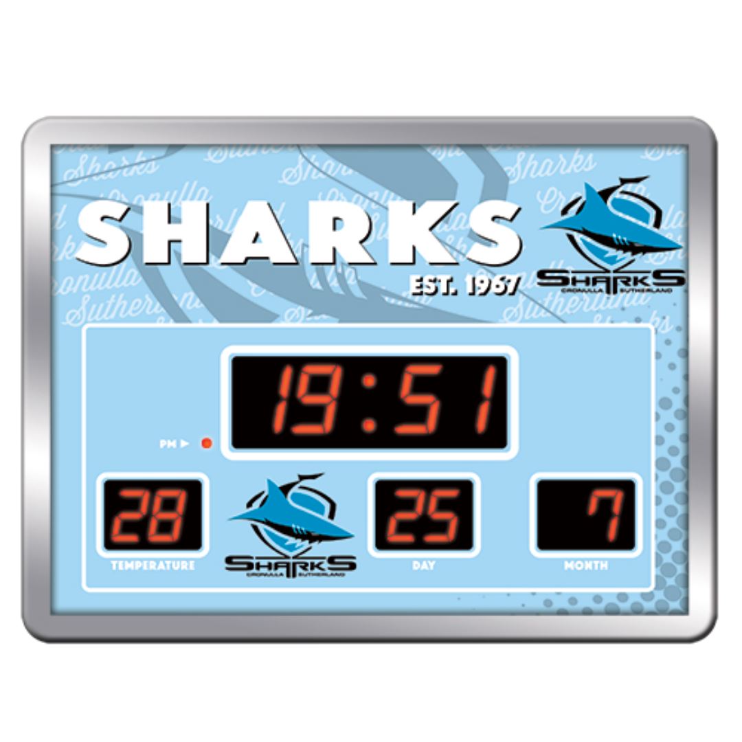 NRL Scoreboard LED Clock Beverage Dispensers 