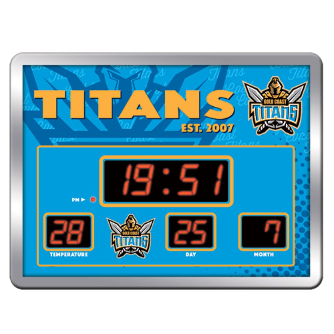 NRL Scoreboard LED Clock Beverage Dispensers 