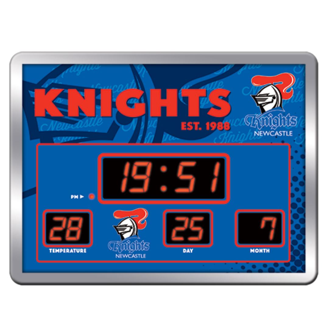 NRL Scoreboard LED Clock Beverage Dispensers 