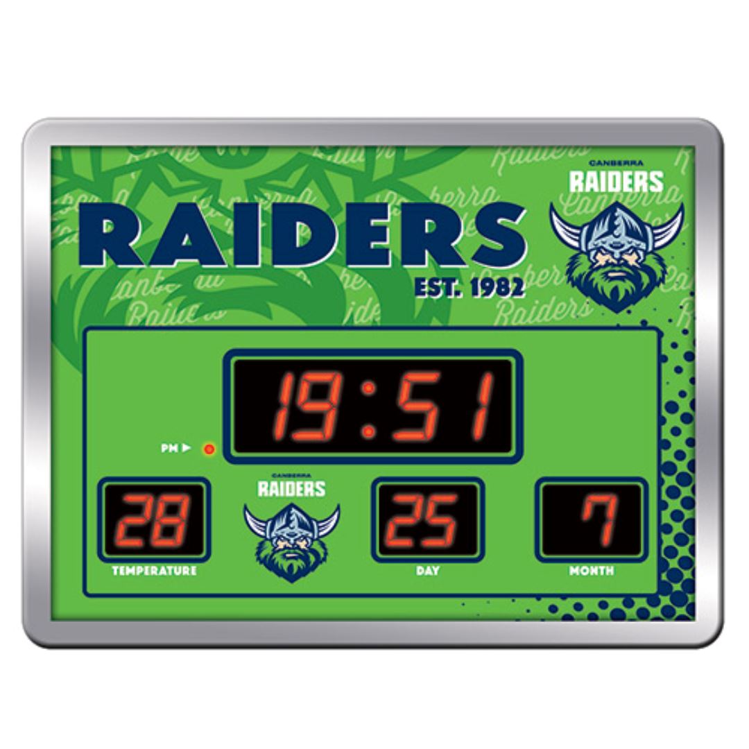 NRL Scoreboard LED Clock Beverage Dispensers 