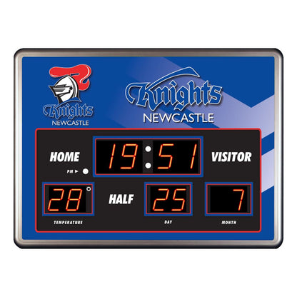 NRL Scoreboard LED Clock Beverage Dispensers 