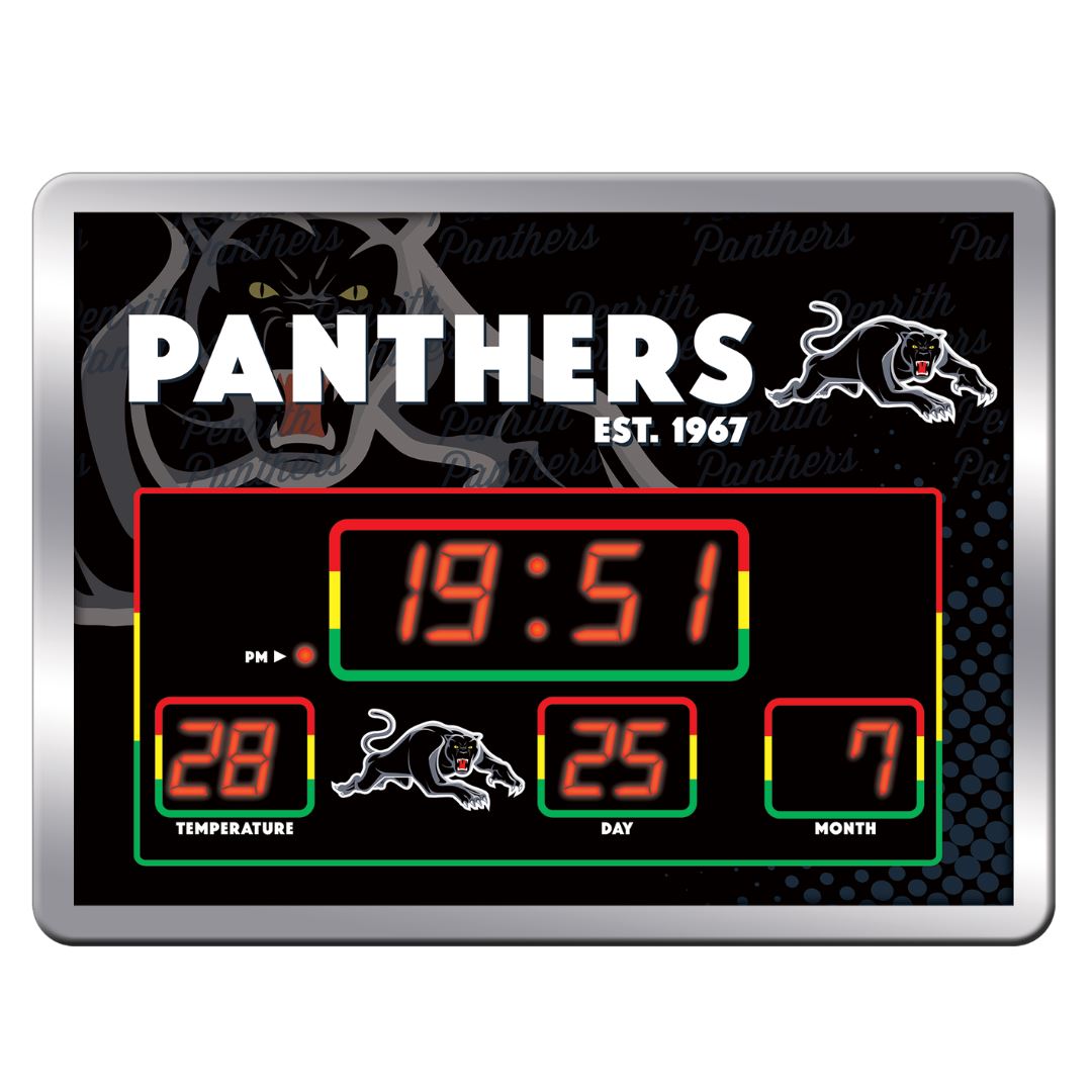 NRL Scoreboard LED Clock Beverage Dispensers 