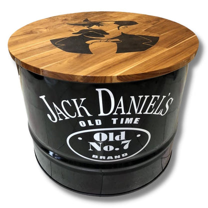 Jack Daniels Drum Coffee Table Drum Barrel Coffee Table 