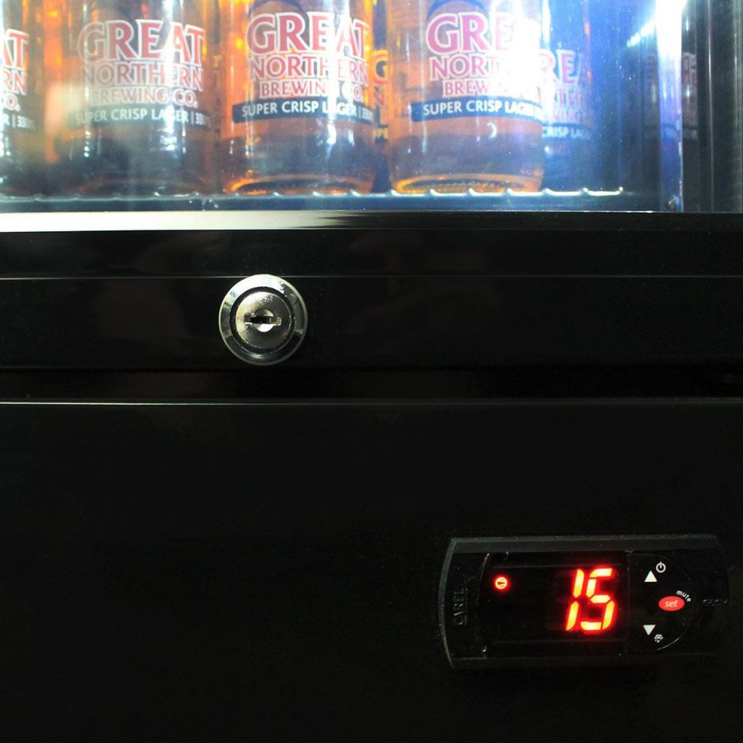 Slim Jim Senior Branded Corona 130LT Upright Bar Fridge Refrigerators 