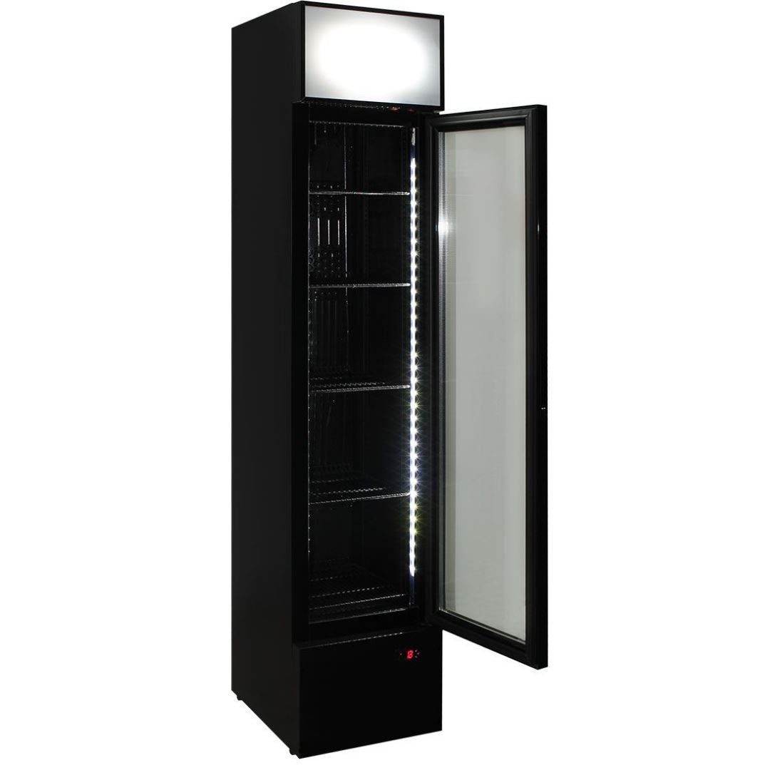 Slim Jim Senior Branded Police Box 130LT Upright Bar Fridge Refrigerators 